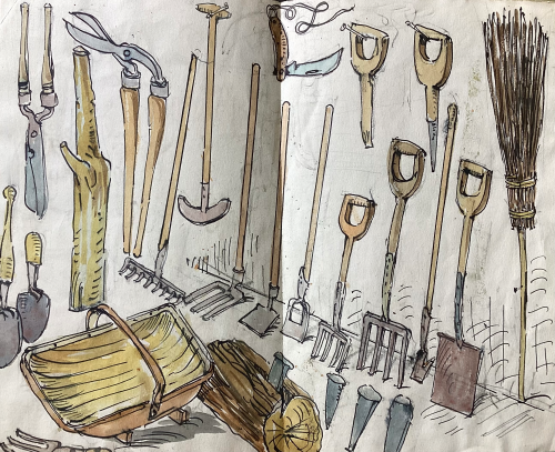    Illustrated letters from a grandfather to his grandsons.